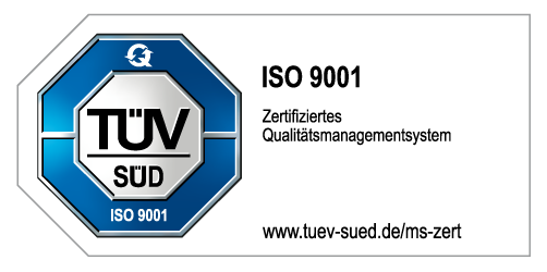 Zertifikat Standard ISO 9001